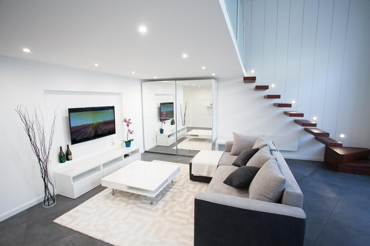 Ferienwohnung Stylish Loft With Balcony Budapest Exterior foto