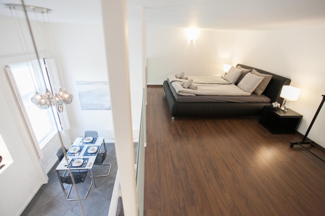 Ferienwohnung Stylish Loft With Balcony Budapest Exterior foto