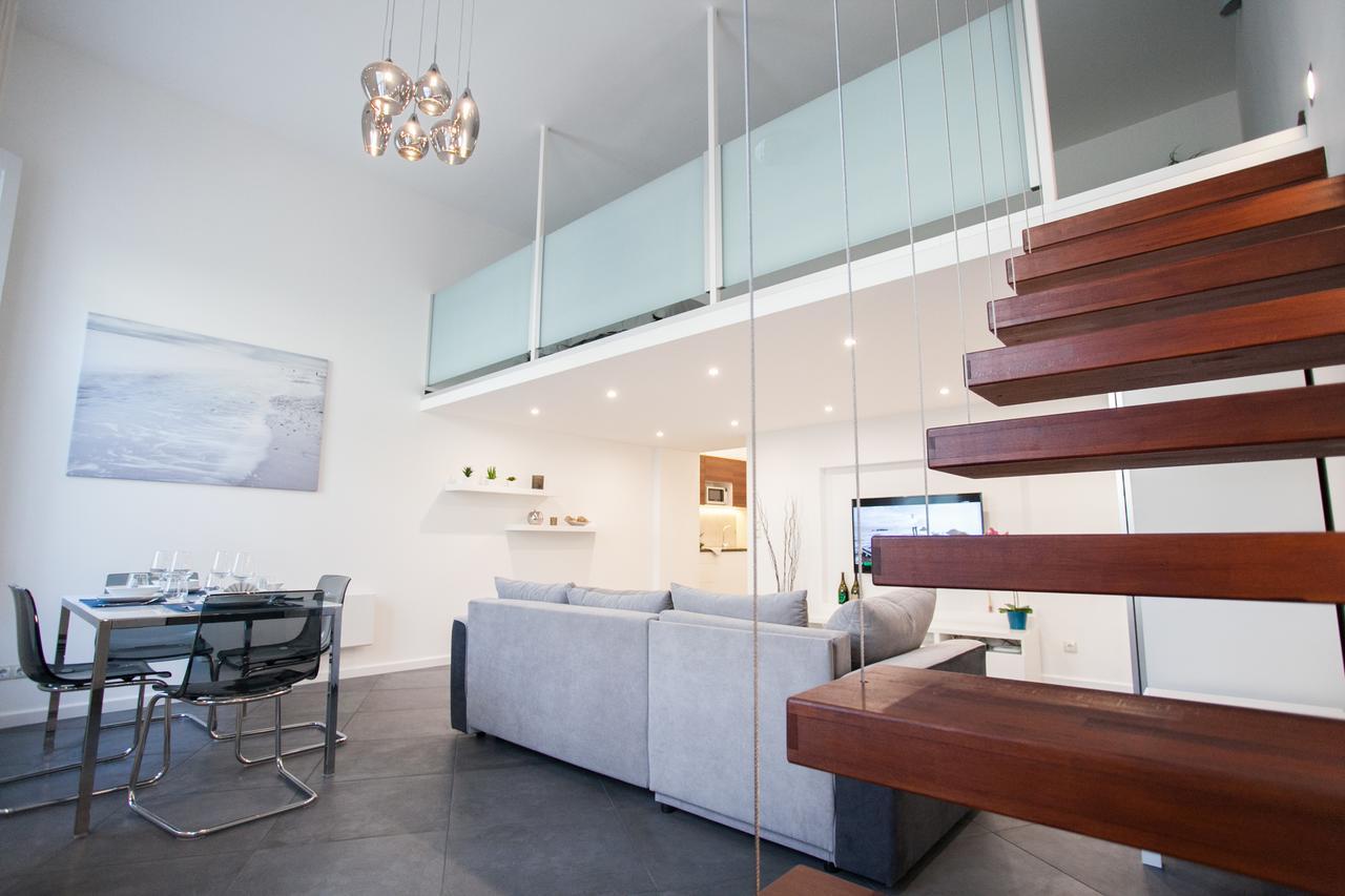 Ferienwohnung Stylish Loft With Balcony Budapest Exterior foto